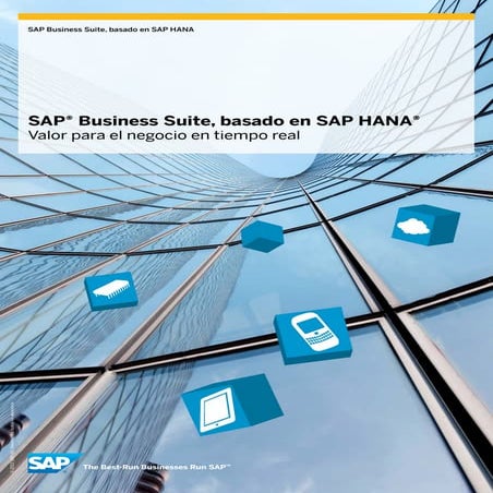 Reinvente su negocio con SAP Business Suite, basado en SAP HANA