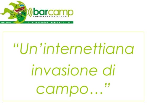 GBC: "Un'internettiana invasione di campo"
