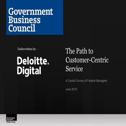 The Path to Customer-Centric Service