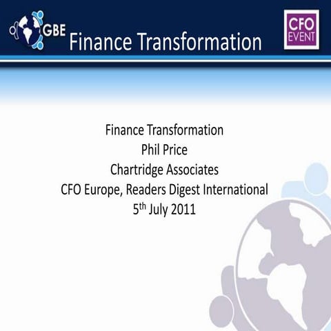Finance Transformation