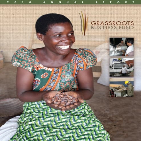 Grassroots Business Fund annual report 2010