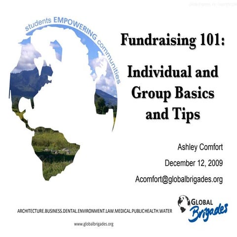 Gb Fundraising Group And Individual