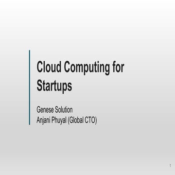 Aws serverless architecture | PPTX