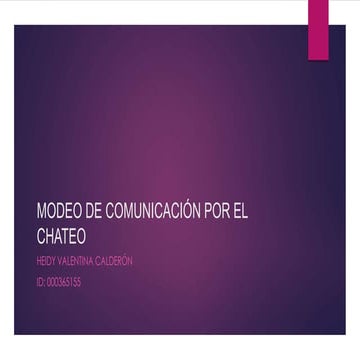 MODELOS COMUNICACIONALES | RTF