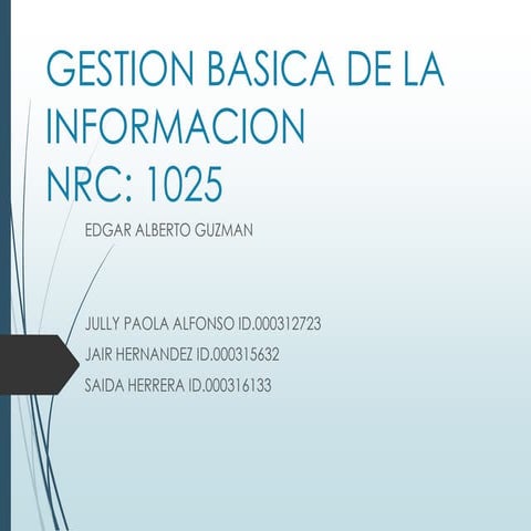 Gbi genesis y portales institucionales