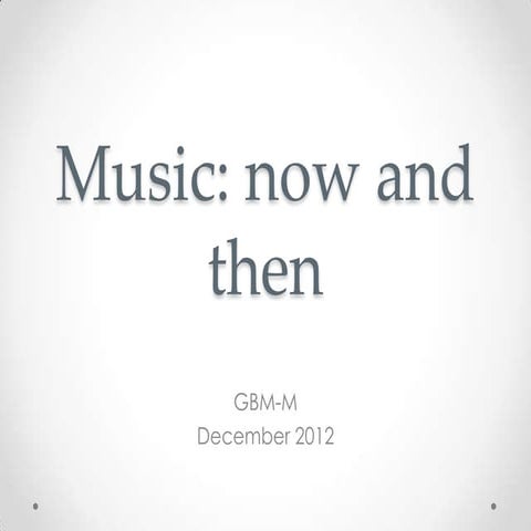 Gbm m music