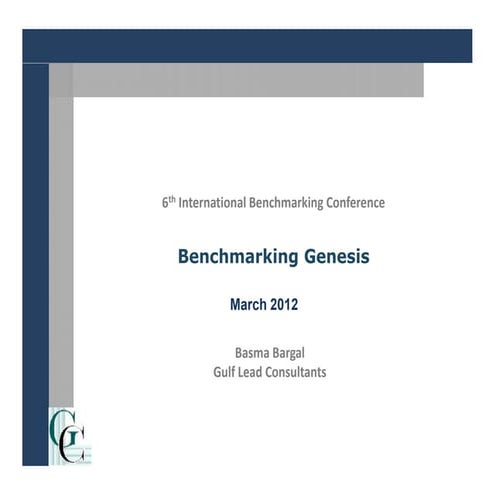 "Benchmarking Genesis" by Basma A. Bargal