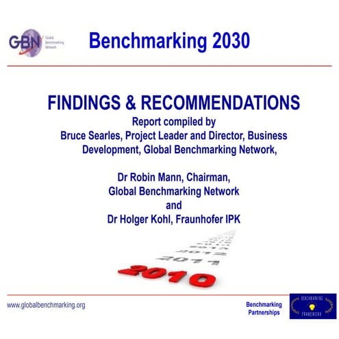 "Findings on the future by GBN research" by Bruce Searles