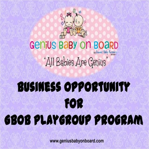 GBOB Business Opportunity 2014