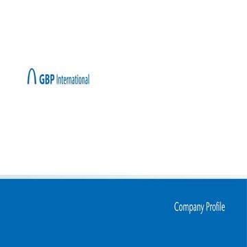 Gbp company profile-final