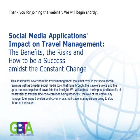 Social Media Applications' Impact on Travel Management