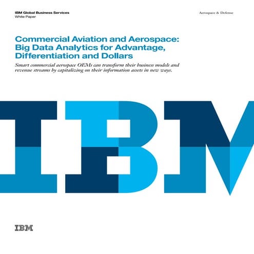 Big Data Analytics for Commercial aviation and Aerospace | PDF