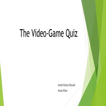 The Video-Game Quiz