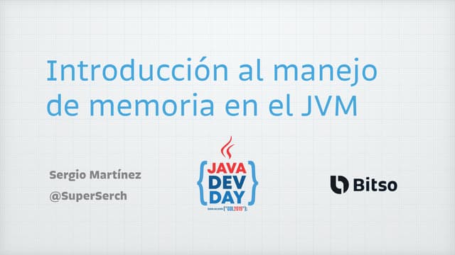 Introducción al manejo de memoria en el JVM