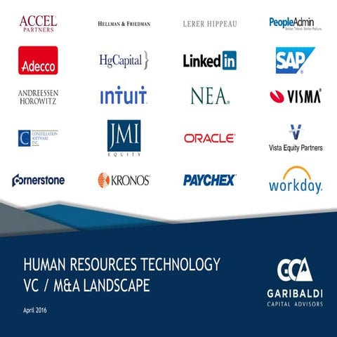 GCA - HR Tech Report - April 2016