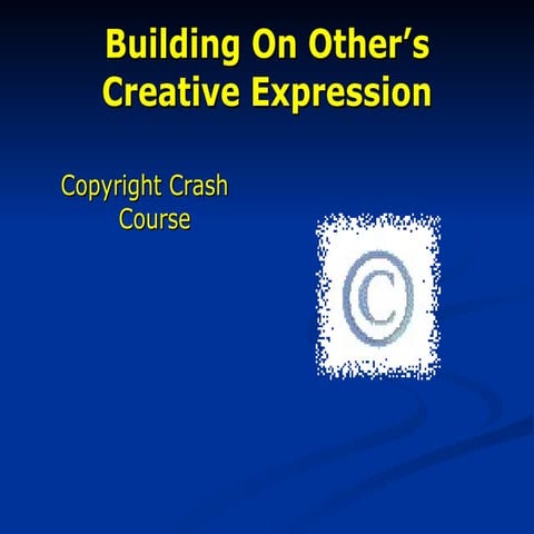 Gcain's copyright modified ppt