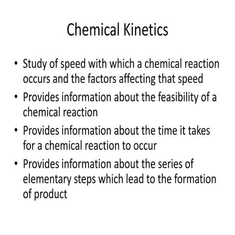 Gc Chemical Kinetics