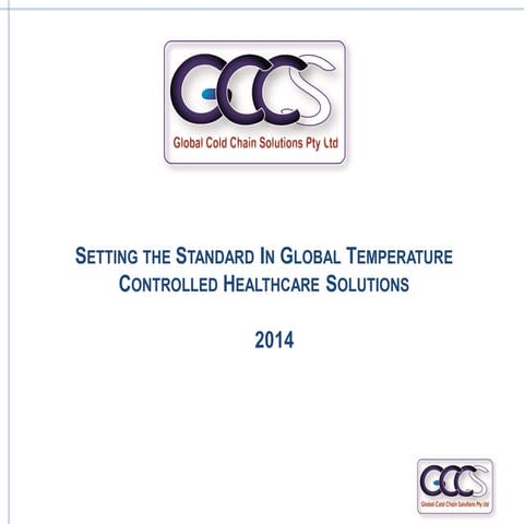 Global Cold Chain Solutions - Services and Products | PDF