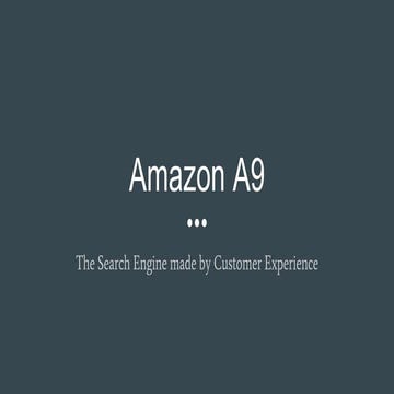 Amazon a9