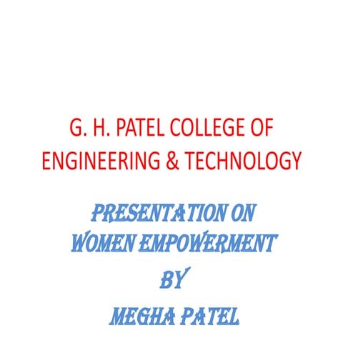 Gcet ppt | PPTX