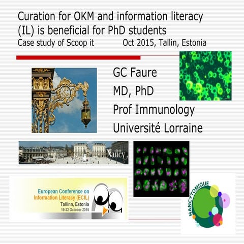 ECIL 2015 Tallinn, Estonia