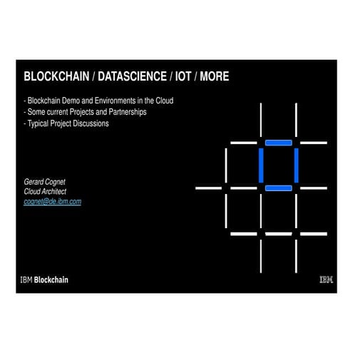 Gcf blockchain meetup frankfurt final