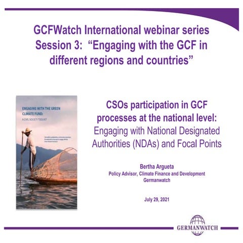 Gender in the GCF | PDF