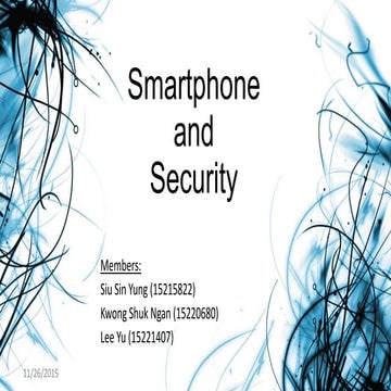 Smartphone & Security