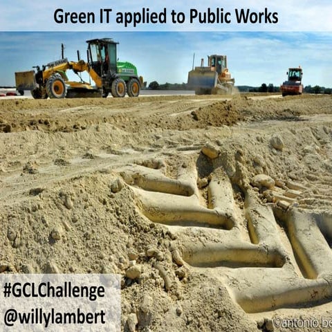 Green Code Lab Challenge 2014 - Green IT Applied To Public Works
