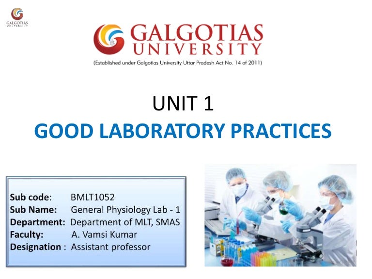 Good clinical laboratory practices
