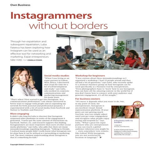 Instagrammers without borders