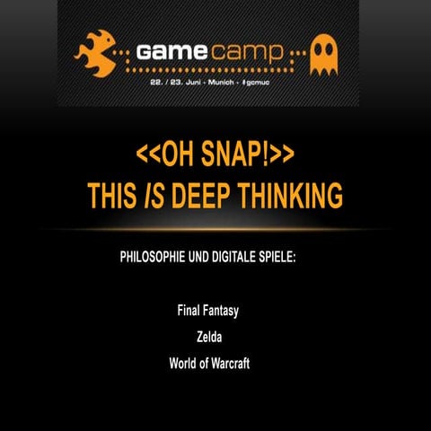 Putting the "Ohh" in Philosophy 