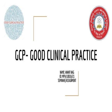 GCP-Good Clinical Practice