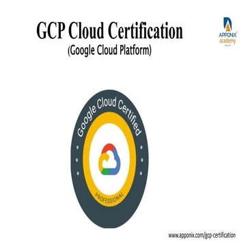 Gcp cloud certification