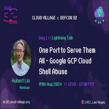 One Port to Serve Them All - Google GCP Cloud Shell Abuse