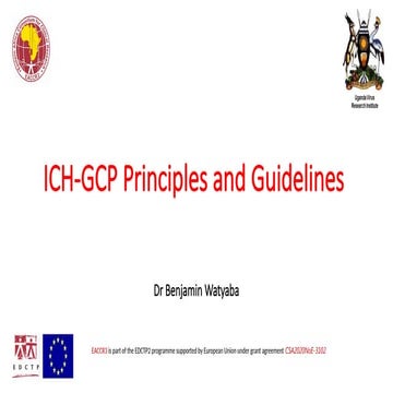 Comprehensive Overview of ICH-GCP Principles and Research Ethics in ...