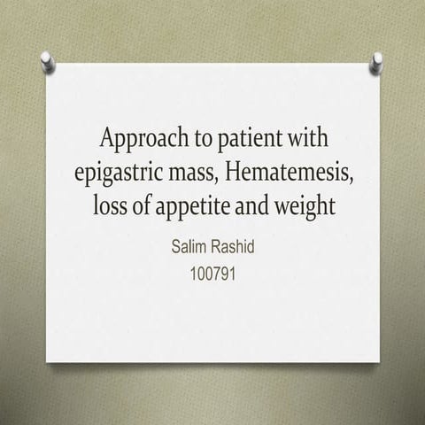 Gastric cancer Treatment