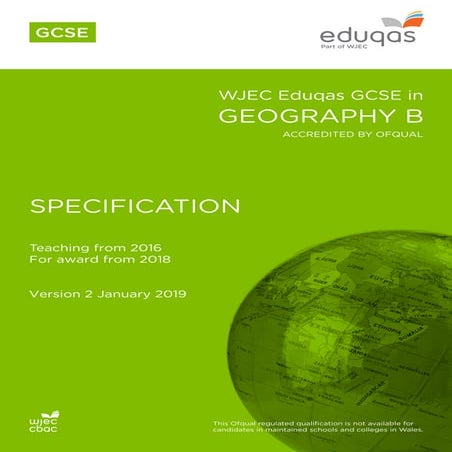 GCSE Geography | PDF
