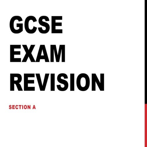 B322 GCSE Media Exam Revision Session