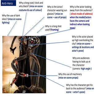 Gcse superhero analyse