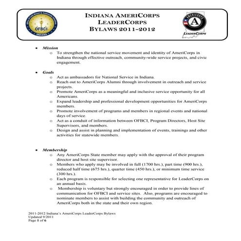 Gcsv2011 leader corps-megan fetter-bylaws final