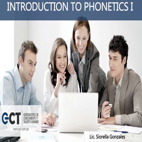 Introduction to phonetics by Siorella gonzales