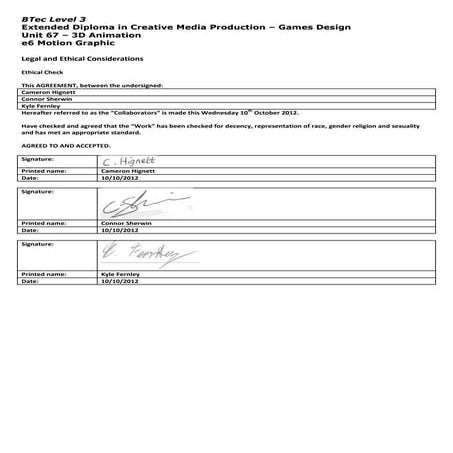 Collaboration Agreement 