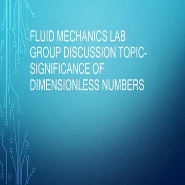 Dimension less quantities