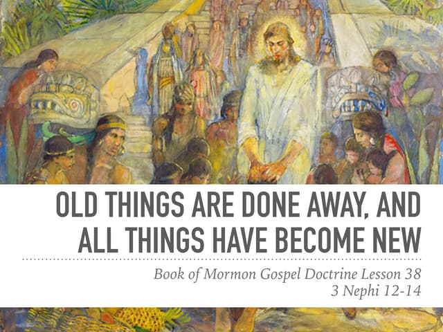 LDS Gospel Doctrine Book of Mormon Lesson 2