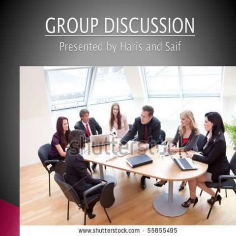 Group discussion