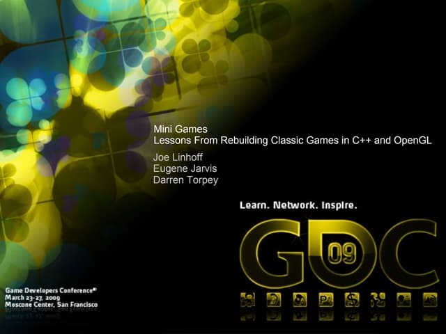 Gdc09 Minigames