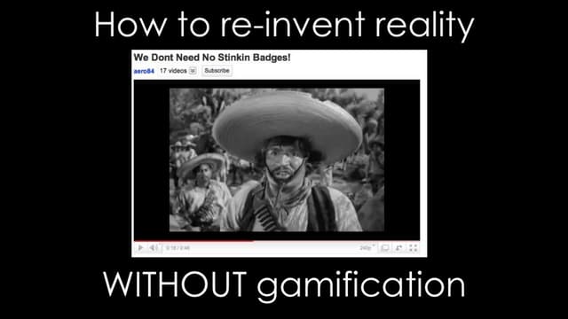 We don't need no stinkin' badges: H...