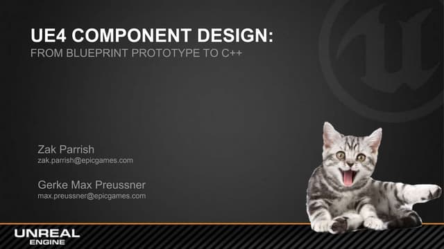 GDCE 2015: Blueprint Components to C++