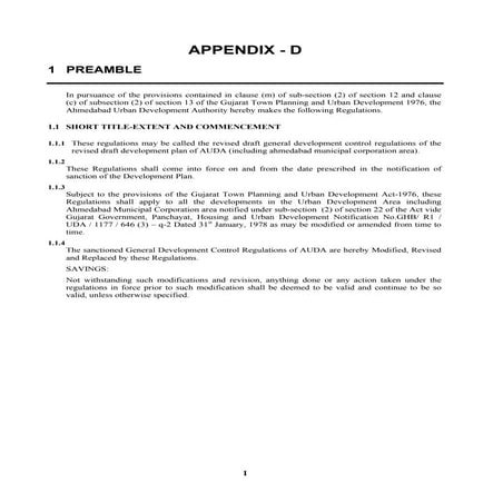 Gujarat Development Control Regulations